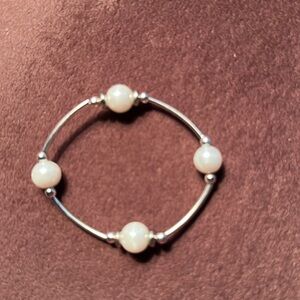 My Blessings Bracelet 10mm Faux Pearl Great Graduation, Shower, Birthday, Gift